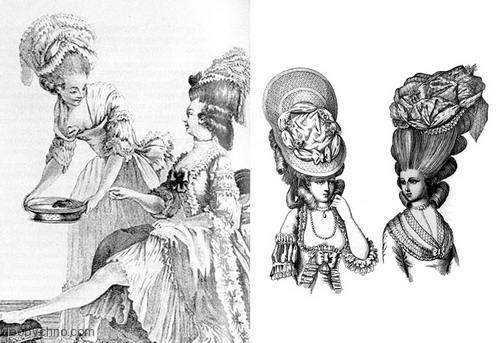 Женские прически XVIII века Прически XVIII века: история необычных женских причесок (30 фото).