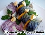 Соленая скумбрия ингредиенты