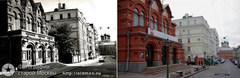 Петровский переулок (бывшая улица Москвина). Театр Наций (бывший филиал МХАТ, бывший театр Корша)