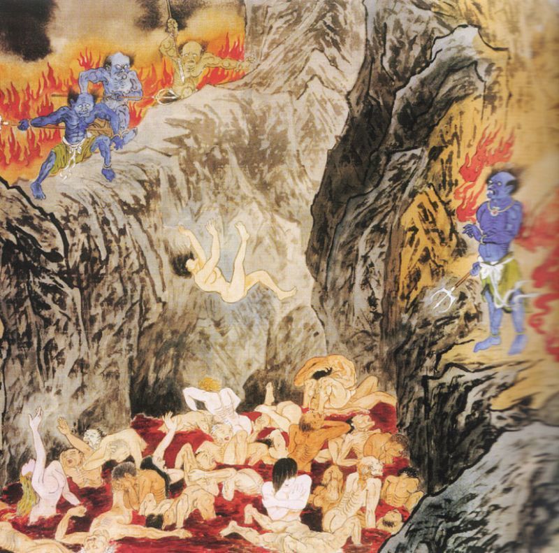 Буддийский ад - не лучшее место для грешников (60 фото + текст)