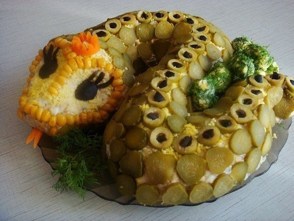 Салат Змея