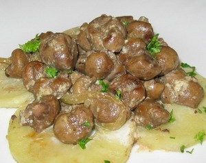 Почки по-нормандски