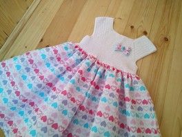 Платье "Rainbow hearts"" Платье "Rainbow hearts""