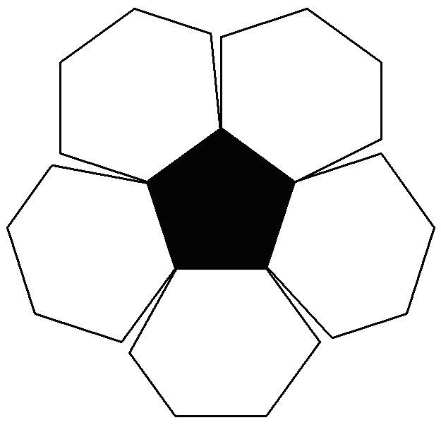 Схема футбольного мяча
