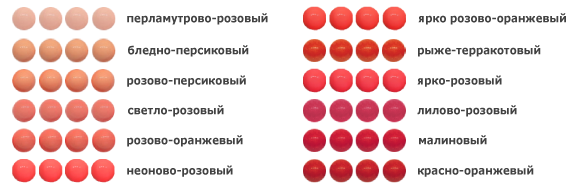 Цвет может отличаться в зависимости от цветопередачи вашего компьютера на английском