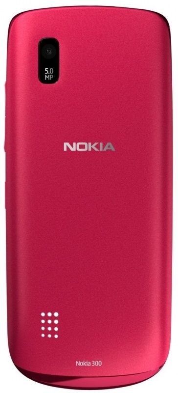 Nokia Asha 300 (красный)