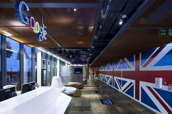 Уютный офис Google в Лондоне (14 фото)