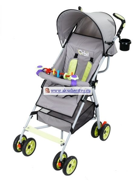 Коляска-трость Happy Baby Orbit ST-002 - Grey