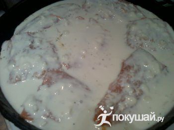 Горбуша на овощной &amp;quot;подушке&amp;quot;