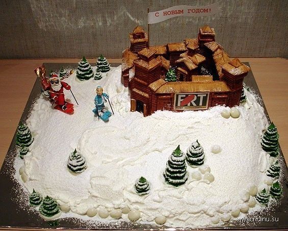 Креативные торты (42 фото)