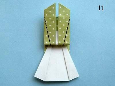 платье оригами
