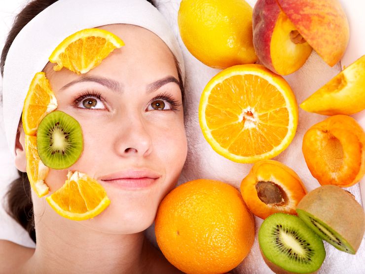 Косметика с фруктовыми кислотами для лица