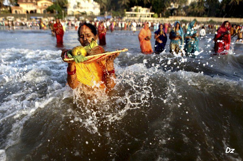 Фестиваль Чхатх в Индии (19 фото)