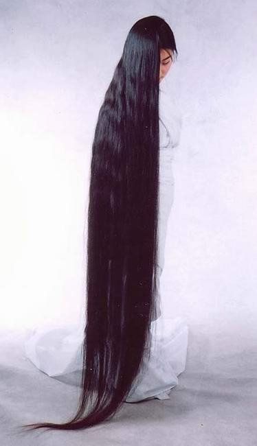 Самые длинные волосы (24 фото)