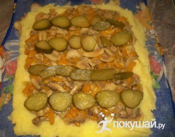 Картофельный рулет