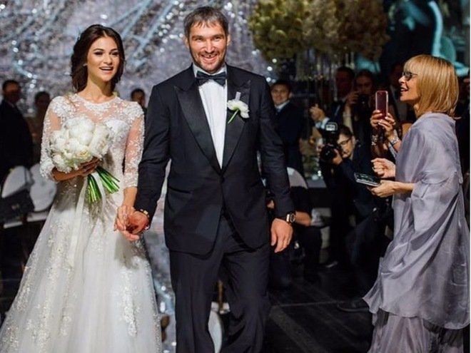 Свадьба Александра Овечкина и Анастасии Шубской