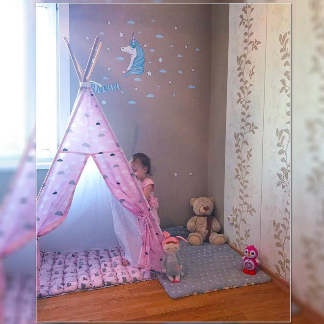 Детская комната в стиле принцессы