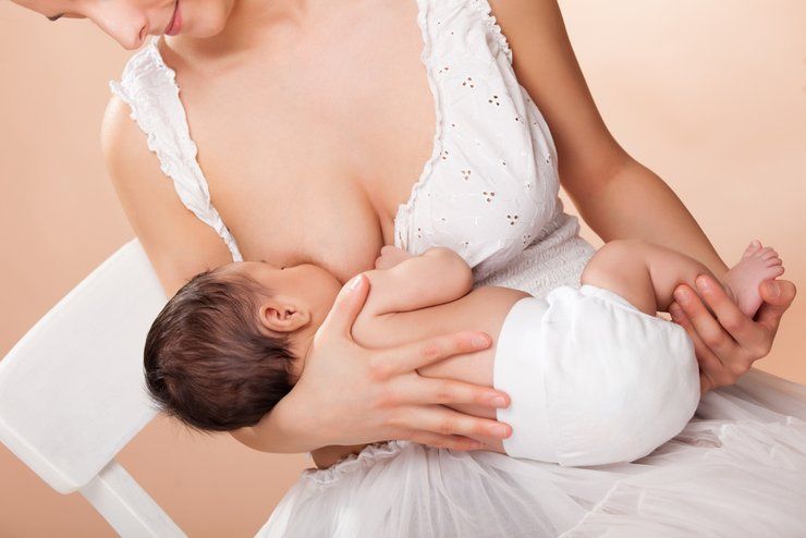 Обвисла грудь после родов - как подтянуть?