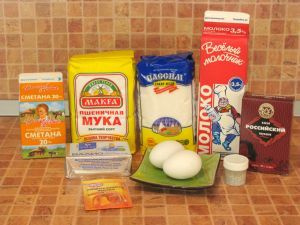 Капкейки шоколадные. Ингредиенты