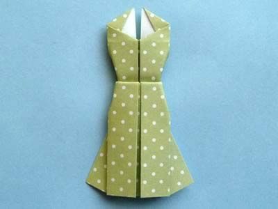 платье оригами