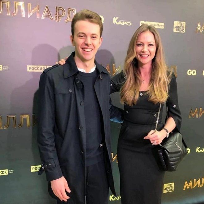 Мария Миронова с сыном Андреем.   Instagram  @mariya_mironova_actress