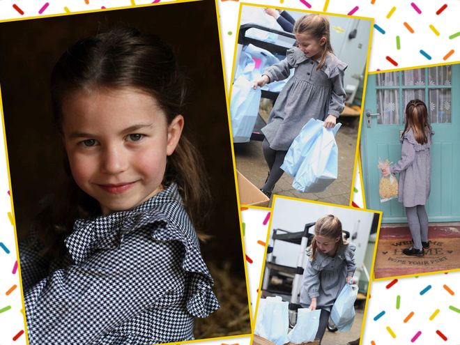 Новые портреты принцессы Шарлотты Кембриджской в честь ее 5 дня рождения