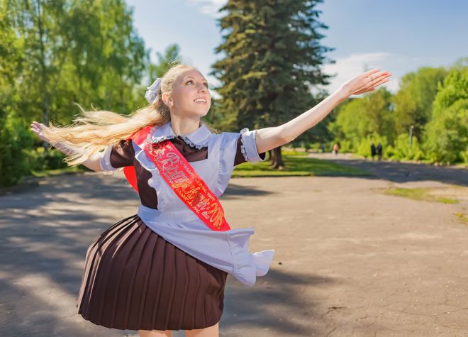 Слайд шоу из фотографий на последний звонок