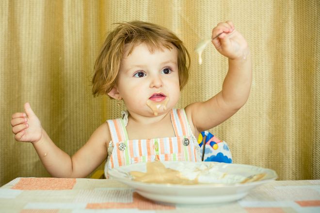 Совет дня: не требуйте от ребенка не играть с едой