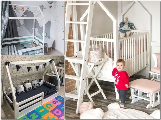 Домик, остов, шалаш: самые любимые детские кроватки и способы их декорирования
