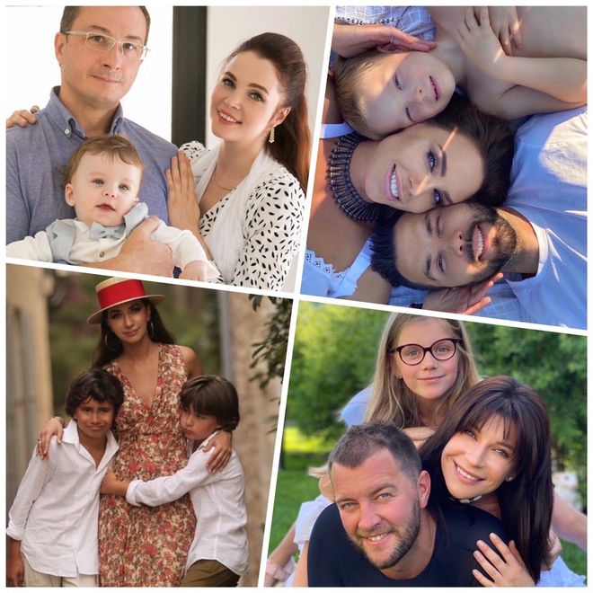 День семьи, любви и верности: российские звезды поделились новыми семейными портретами