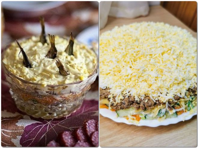 Красиво и вкусно: 10 рецептов слоеных салатов к Новому году - фото 7
